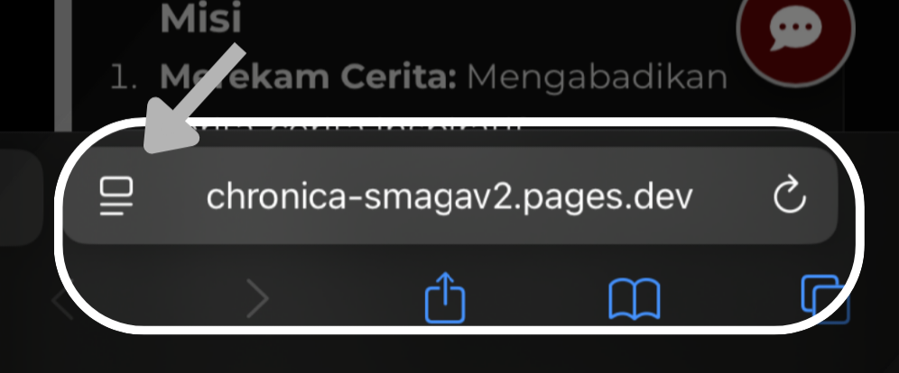 Langkah 1 iPhone